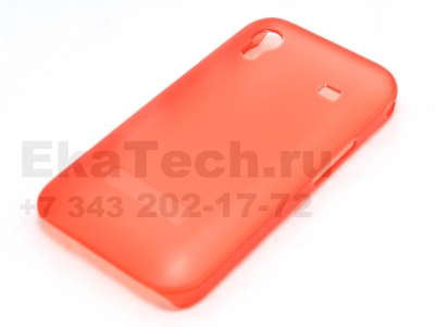 Чехол пластиковый JustinCase Thin Type для Samsung Galaxy Ace S5830 красный