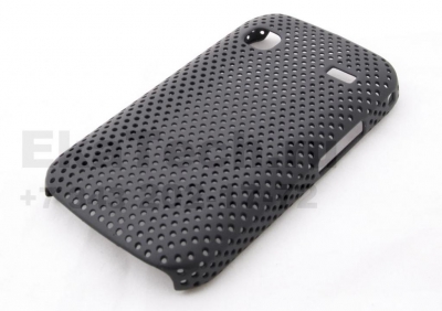 Чехол пластиковый перфорированный для Samsung Galaxy Gio S5660 черный