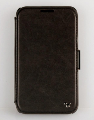 Чехол Zenus Masstige Block Folio для Samsung Galaxy Note N7000 темно-коричневый