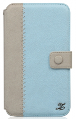 Чехол Zenus Masstige E-Note Diary для Samsung Galaxy Note N7000 голубой