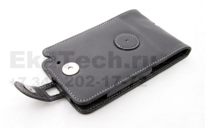 Чехол кожаный Melkco Flip Down Type для Samsung Galaxy Note N7000 черный