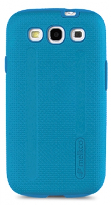 Противоударный чехол Melkco KUBALT для Samsung Galaxy SIII I9300 голубой