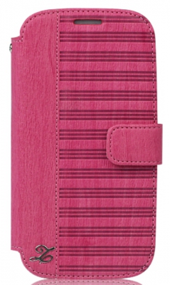 Чехол Zenus Masstige Woodlot Block Diary для Samsung Galaxy SIII I9300 розовый