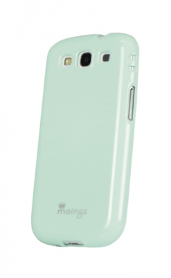Чехол гелевый Moings для Samsung Galaxy SIII I9300 мятный
