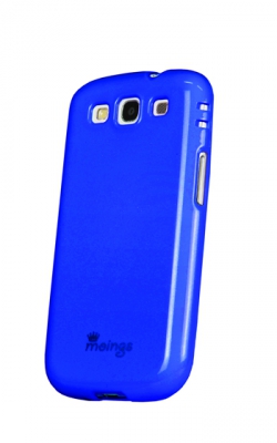 Чехол гелевый Moings для Samsung Galaxy SIII I9300 синий