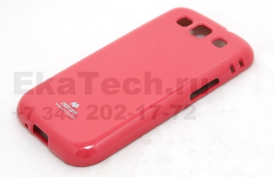 Чехол гелиевый Mercury Jelly для Samsung Galaxy SIII I9300 ярко-розовый
