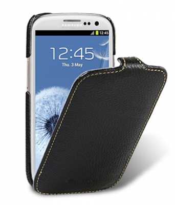 Чехол кожаный Melkco Jacka Type для Samsung Galaxy SIII I9300 черный