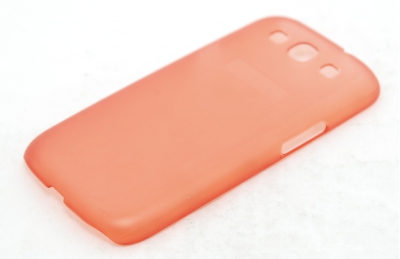 Чехол пластиковый JustinCase Thin Type для Samsung Galaxy SIII I9300 красный