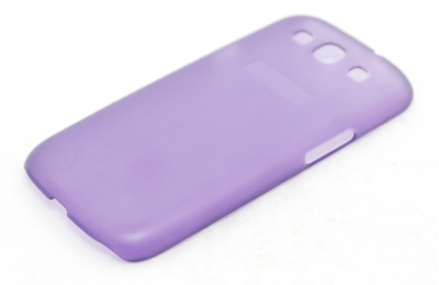 Чехол пластиковый JustinCase Thin Type для Samsung Galaxy SIII I9300 фиолетовый