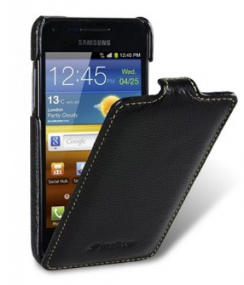Чехол кожаный Melkco Jacka Type для Samsung Galaxy S Advance i9070 черный