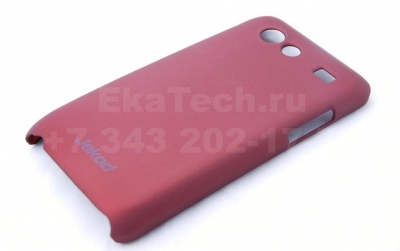 Чехол пластиковый Jekod для Samsung Galaxy S Advance i9070 красный