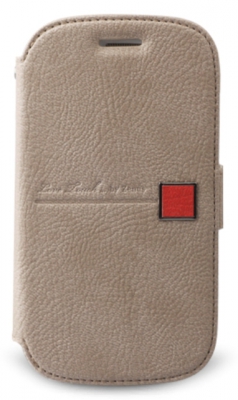 Чехол Zenus Masstige Color Point Diary для Samsung Galaxy SIII Mini I8190 серый