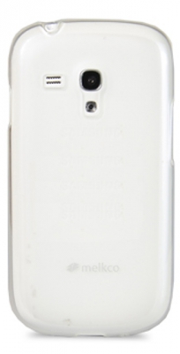 Чехол гелиевый Melkco Poly Jacket Ver.2 для Samsung Galaxy SIII I8190 Mini белый