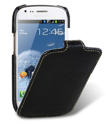 Чехол кожаный Melkco Jacka Type для Samsung Galaxy SIII Mini I8190 черный