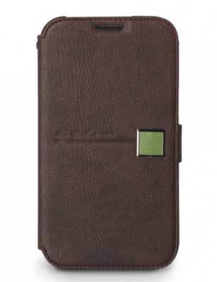 Чехол Zenus Masstige Color Point Diary для Samsung Galaxy Note 2 N7100 темный шоколад