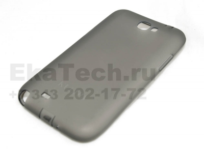 Чехол гелевый Kucipa для Samsung Galaxy Note 2 N7100 черный