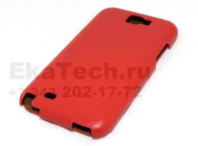 Чехол кожаный Kucipa для Samsung Galaxy Note 2 N7100 красный