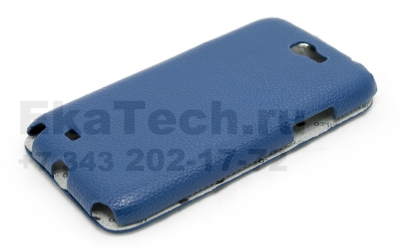 Чехол кожаный Melkco Jacka Type для Samsung Galaxy Note 2 N7100 синий