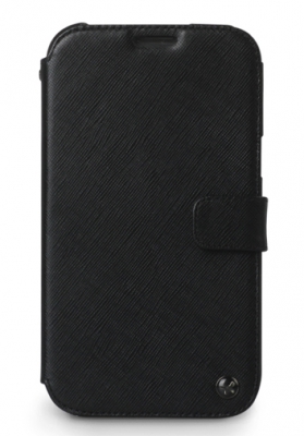 Чехол кожаный Zenus Prestige Minimal Diary для Samsung Galaxy Note 2 N7100 черный