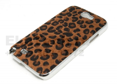 Чехол пластиковый JustinCase Leopard для Samsung Galaxy Note 2 N7100 бронза