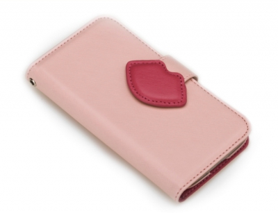 Чехол 8thdays Monroe Kiss Diary для Samsung Galaxy S4 i9500 светло-розовый