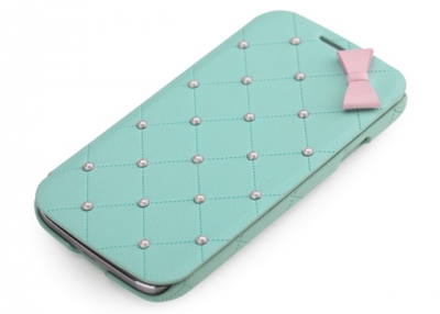 Чехол 8thdays Monroe Pearl Diary для Samsung Galaxy S4 i9500 мятный