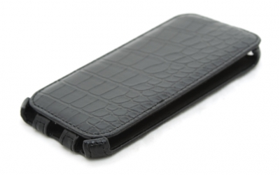 Чехол Armor для Samsung Galaxy S4 i9500 черный крокодил