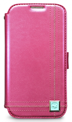 Чехол Zenus Masstige Color Point Diary для Samsung Galaxy S4 i9500 розовый