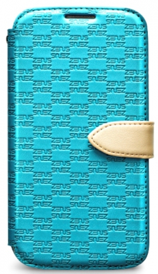 Чехол Zenus Masstige Love Craft Diary для Samsung Galaxy S4 i9500 голубой