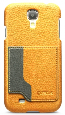 Чехол Zenus Masstige Modern Edge Bar для Samsung Galaxy S4 i9500 желтый
