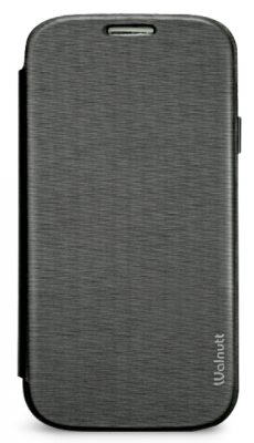 Чехол Zenus Wallnut Flip Jacket для Samsung Galaxy S4 i9500 черный