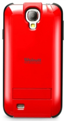 Чехол Zenus Wallnut Stand Jacket для Samsung Galaxy S4 i9500 красный