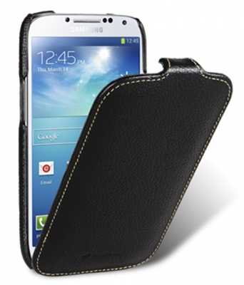 Чехол кожаный Melkco Jacka Type для Samsung Galaxy S4 i9500 черный