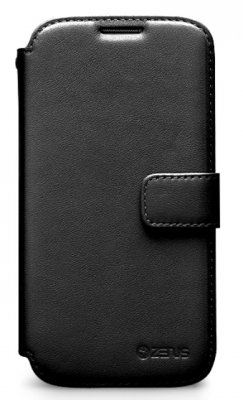 Чехол кожаный Zenus Prestige Heritage Diary для Samsung Galaxy S4 i9500 черный