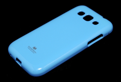 Чехол гелевый Mercury Jelly для Samsung Galaxy Win i8552 голубой