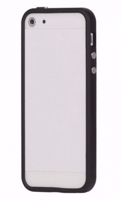 Бампер для Apple iPhone 5 черный