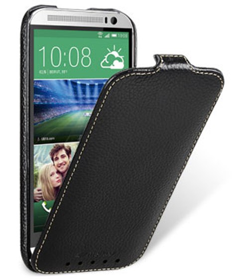 Чехол кожаный Melkco Jacka Type для HTC One 2 M8 черный