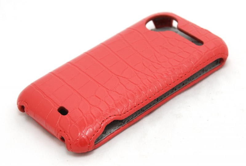 Чехол Armor для HTC Sensation красный крокодил