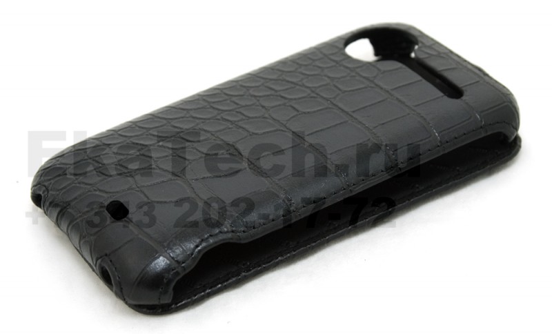 Чехол Armor для HTC Sensation черный крокодил