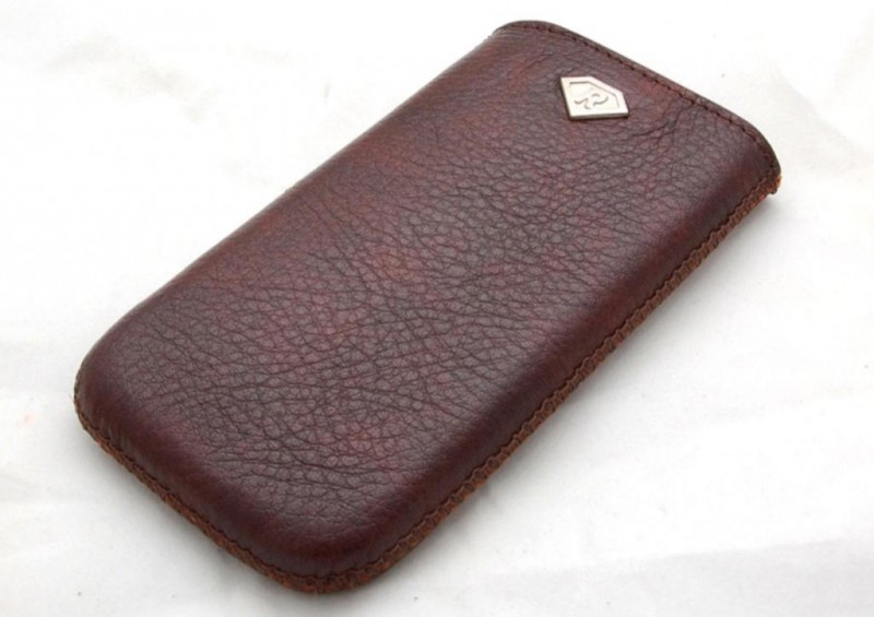 Чехол Rubin из натуральной кожи для HTC Sensation коричневый