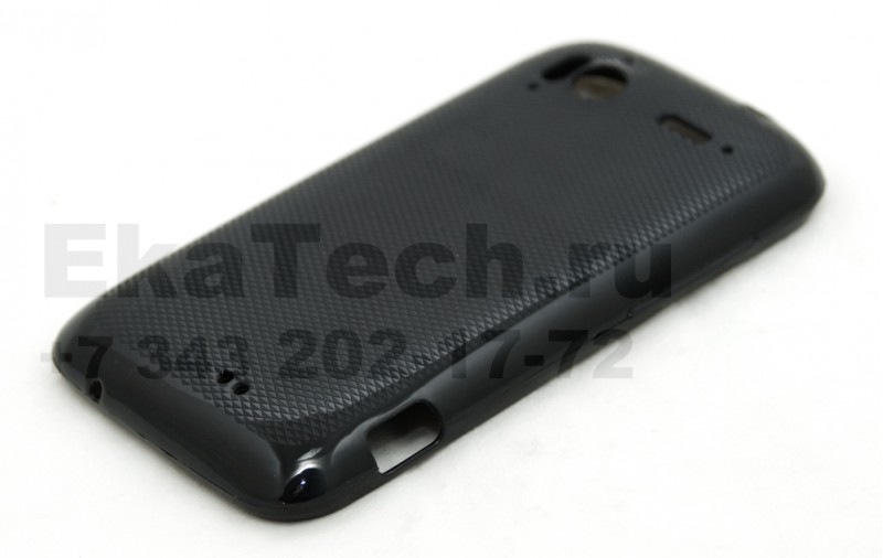 Чехол гелевый для HTC Sensation черный