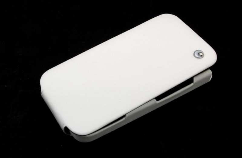 Чехол кожаный Noreve для HTC Sensation белый