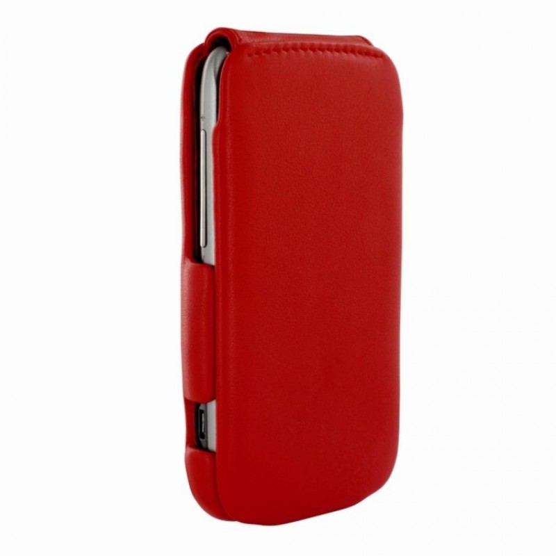 Чехол кожаный Piel Frama iMagnum для HTC Sensation красный