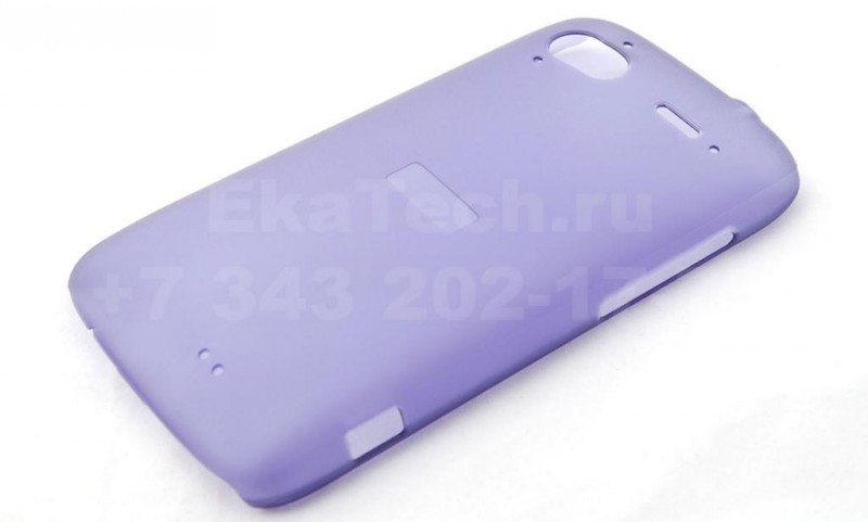 Чехол пластиковый JustinCase Thin Type для HTC Sensation фиолетовый
