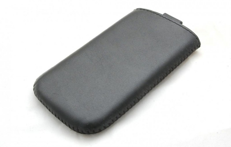 Чехол Time из натуральной кожи для Sony Ericsson Xperia Neo черный