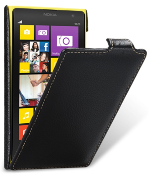 Чехол кожаный Melkco Jacka Type для Nokia Lumia 1020 черный