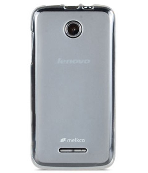 Чехол гелевый Melkco Poly Jacket Ver.2 для Lenovo A390 белый