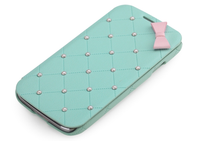 Чехол 8thdays Monroe Pearl Diary для Samsung Galaxy S4 i9500 мятный