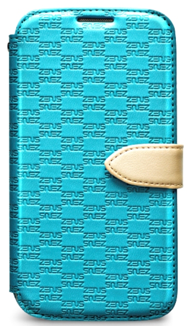 Чехол Zenus Masstige Love Craft Diary для Samsung Galaxy S4 i9500 голубой