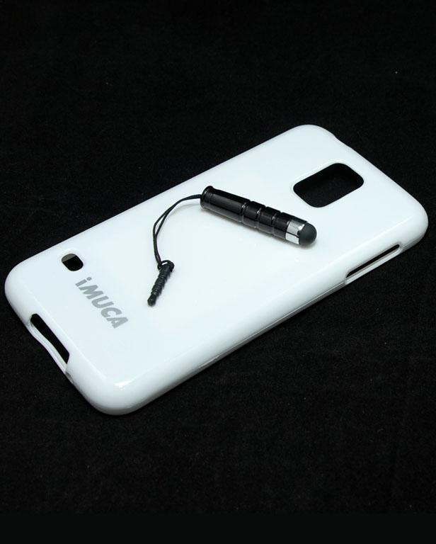 Чехол гелевый Imuca для Samsung Galaxy S5 i9600 белый